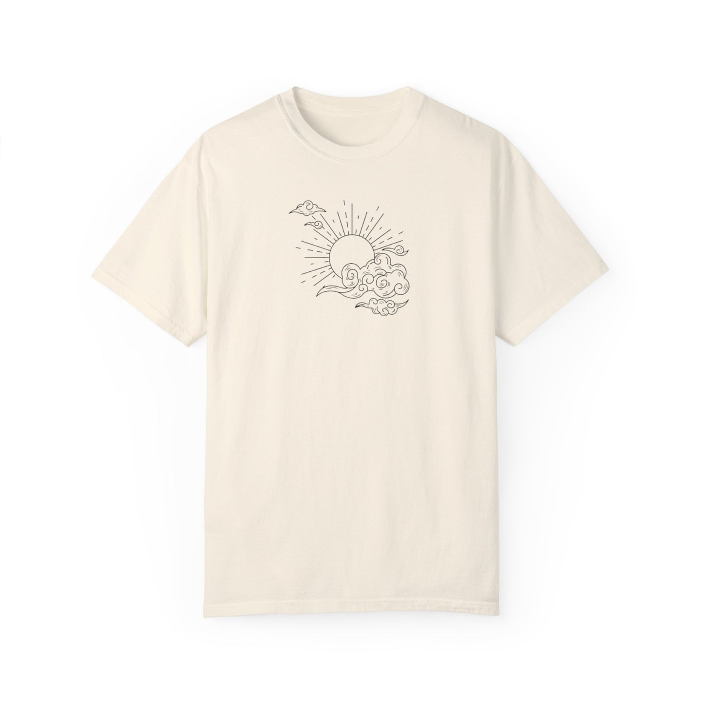 Where The Stars Shine Indigo Blue by Maleeh Molstad unisex garment-dyed t-shirt ~ Optimistic