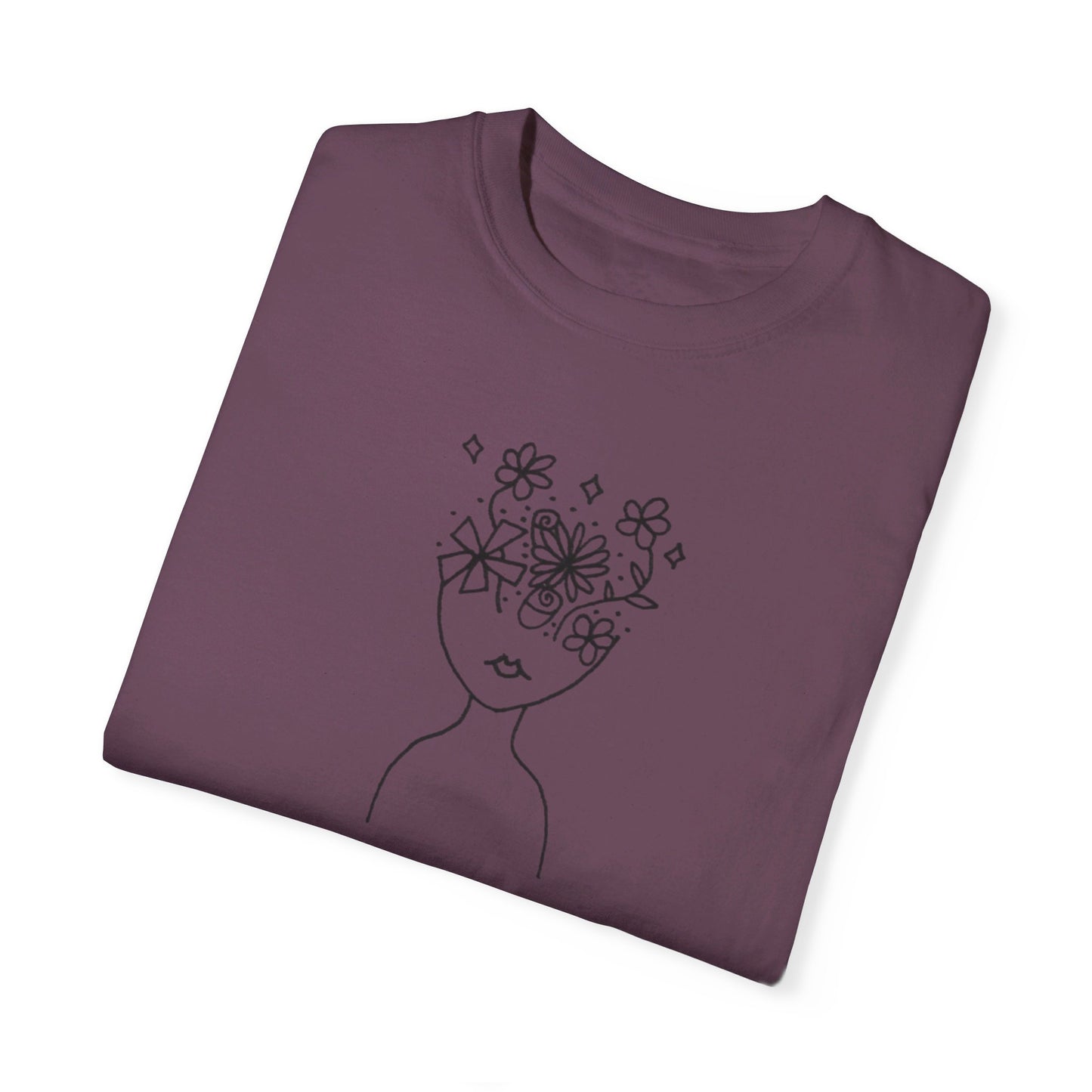 Into the Golden Hour by Maleeh Molstad limited edition unisex garment-dyed t-shirt ~ Understanding