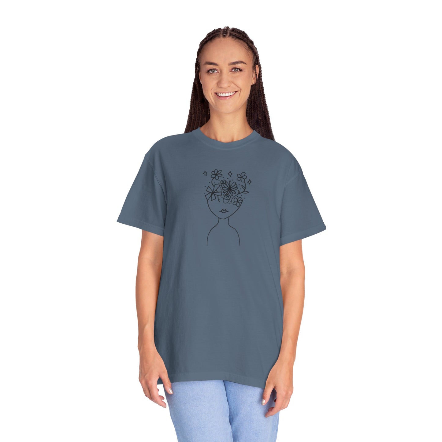 Into the Golden Hour by Maleeh Molstad limited edition unisex garment-dyed t-shirt ~ Understanding