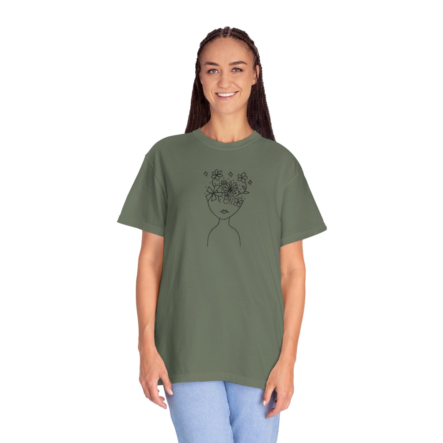 Into the Golden Hour by Maleeh Molstad limited edition unisex garment-dyed t-shirt ~ Understanding