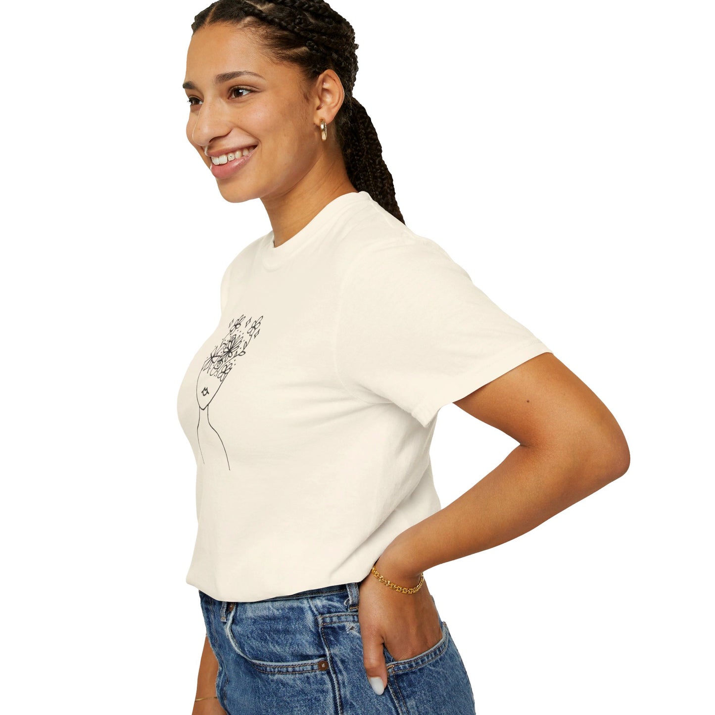 Into the Golden Hour by Maleeh Molstad limited edition unisex garment-dyed t-shirt ~ Understanding