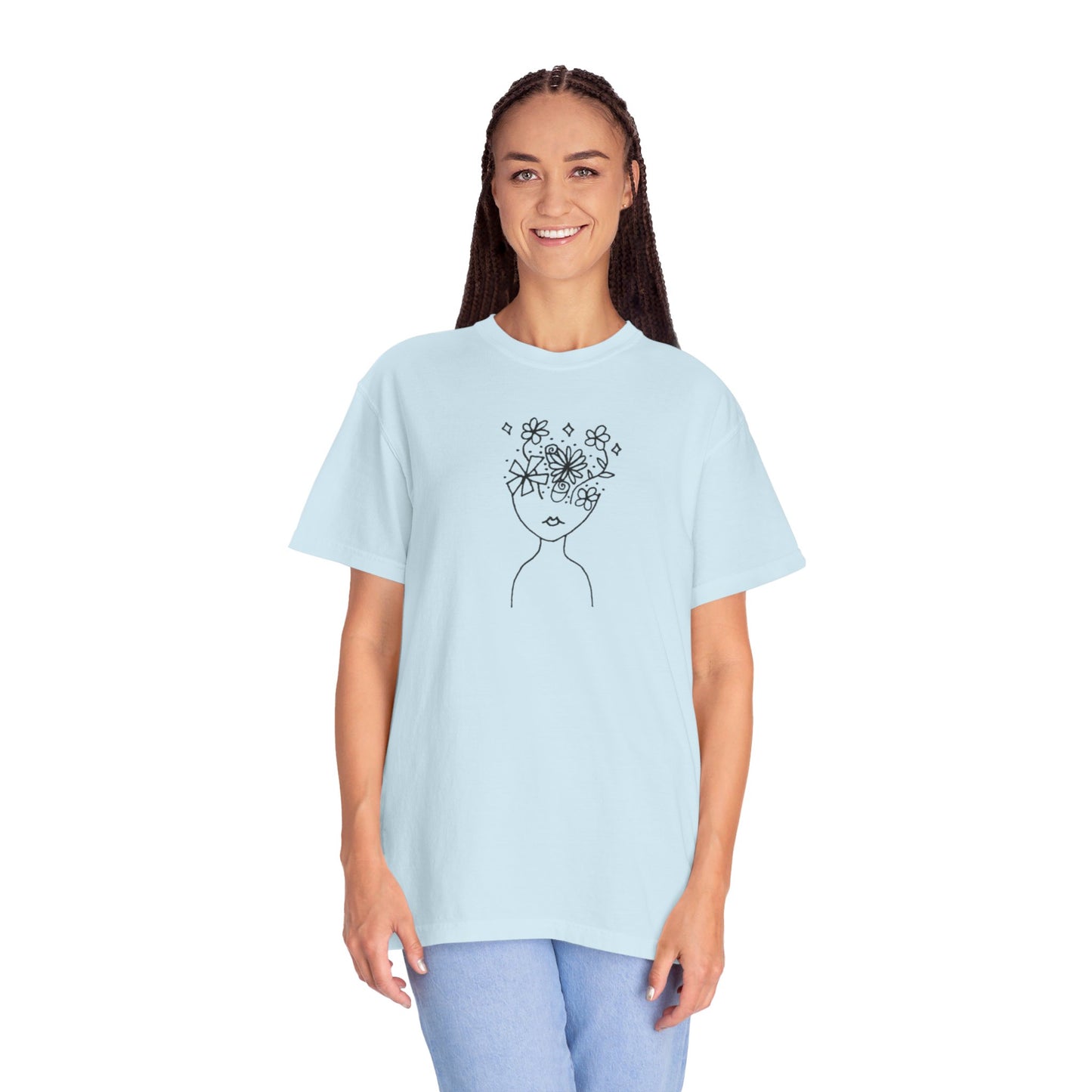 Into the Golden Hour by Maleeh Molstad limited edition unisex garment-dyed t-shirt ~ Understanding