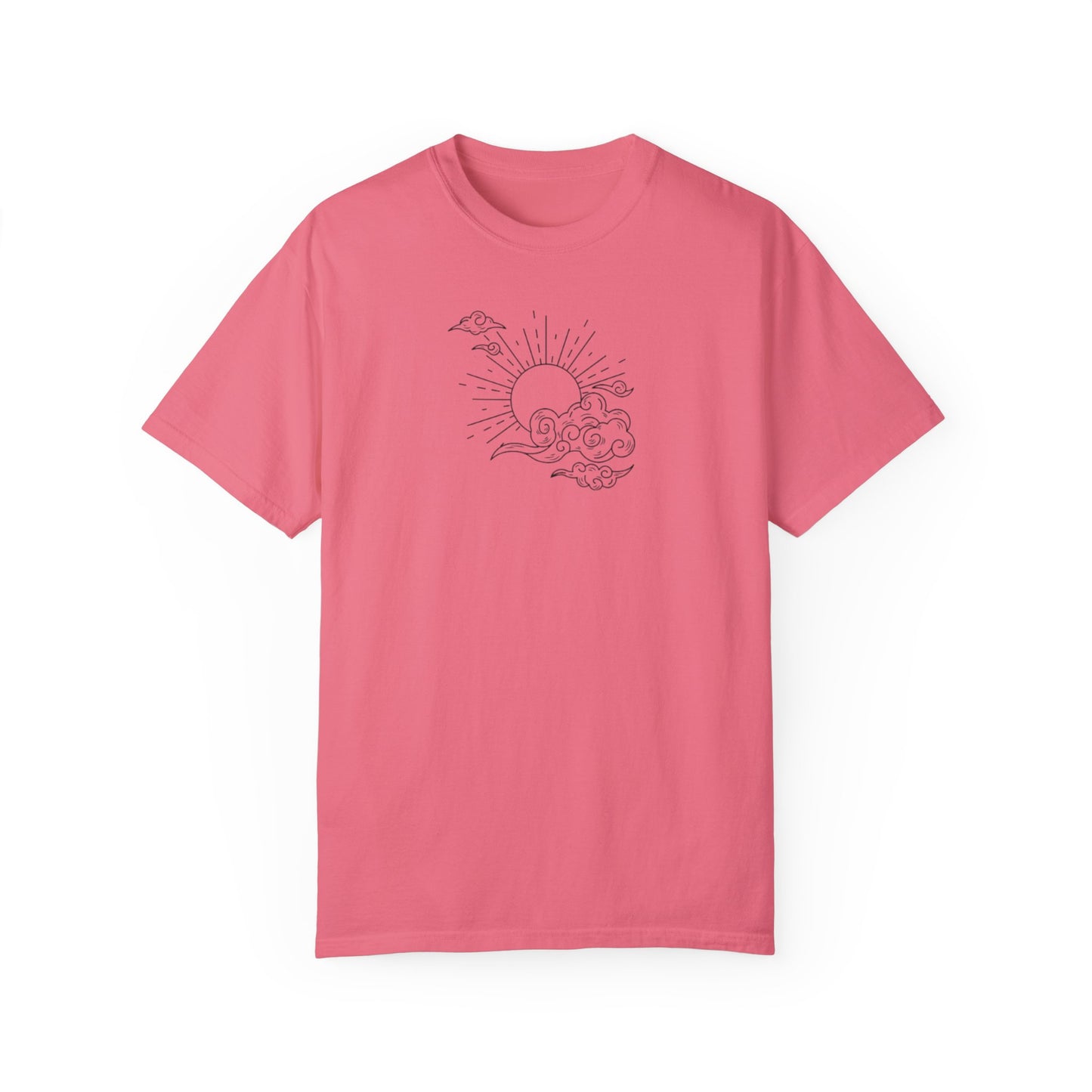 Where The Stars Shine Indigo Blue by Maleeh Molstad unisex garment-dyed t-shirt ~ Optimistic