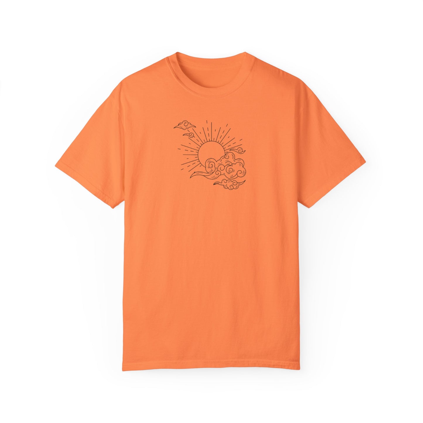Where The Stars Shine Indigo Blue by Maleeh Molstad unisex garment-dyed t-shirt ~ Optimistic