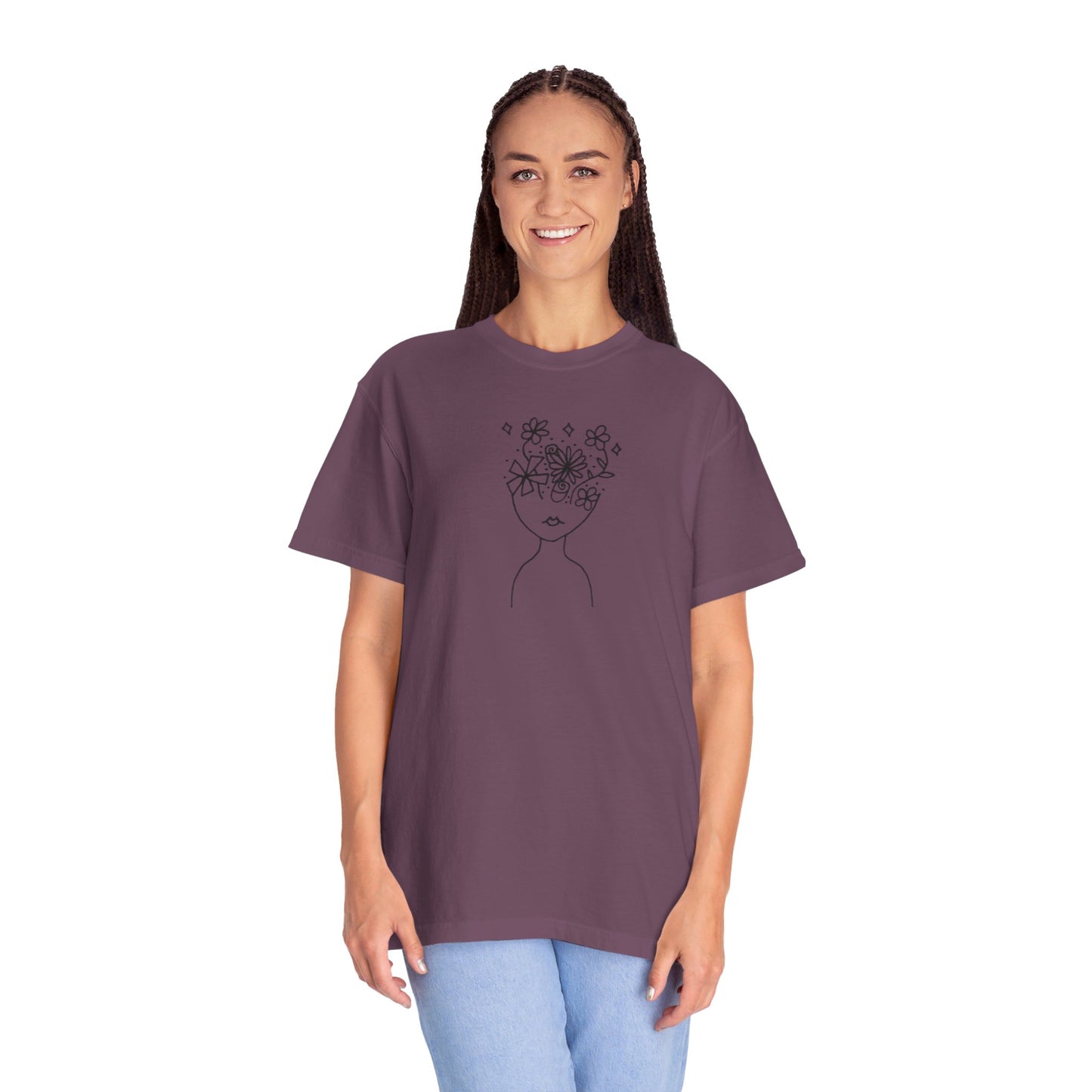 Into the Golden Hour by Maleeh Molstad limited edition unisex garment-dyed t-shirt ~ Understanding