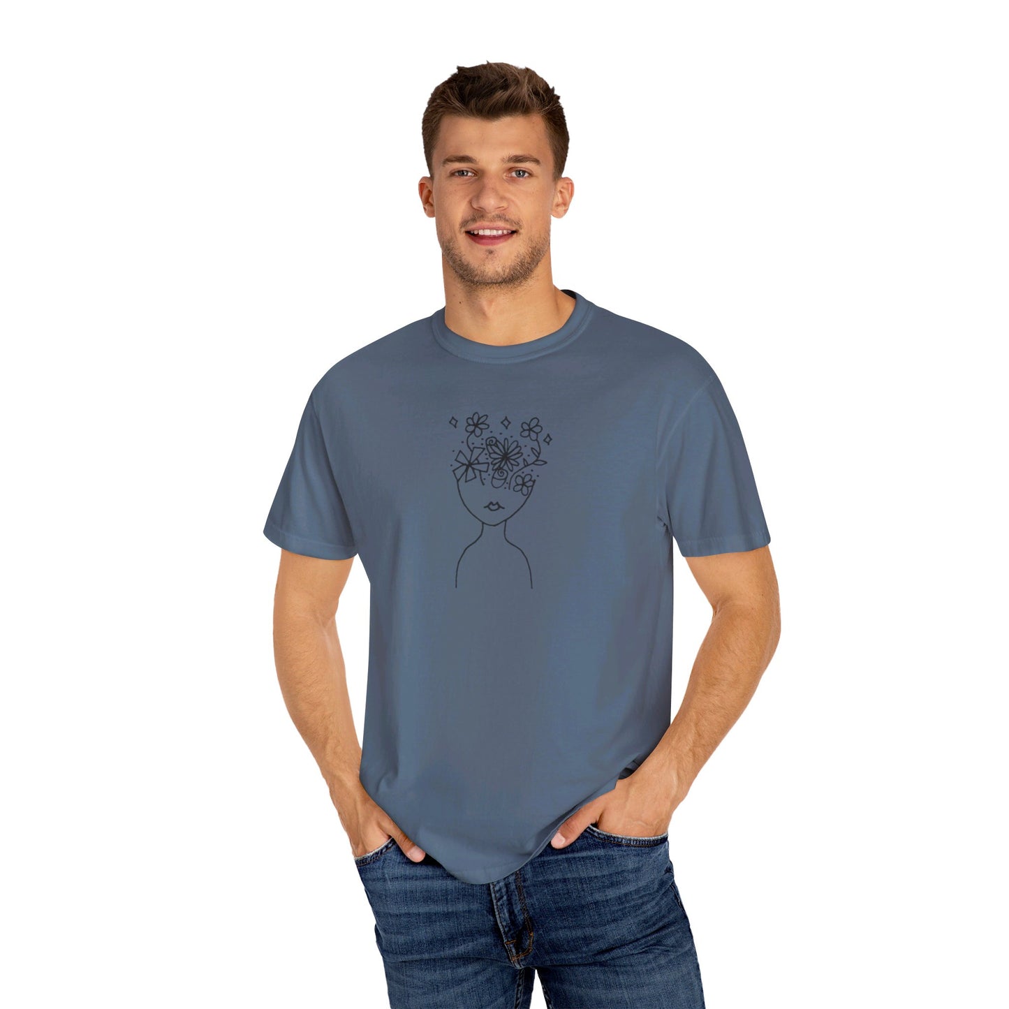Into the Golden Hour by Maleeh Molstad limited edition unisex garment-dyed t-shirt ~ Understanding