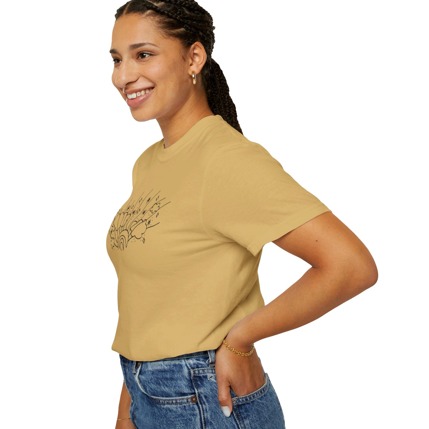 Into the Golden Hour by Maleeh Molstad limited edition unisex garment-dyed  t-shirt ~ Summer