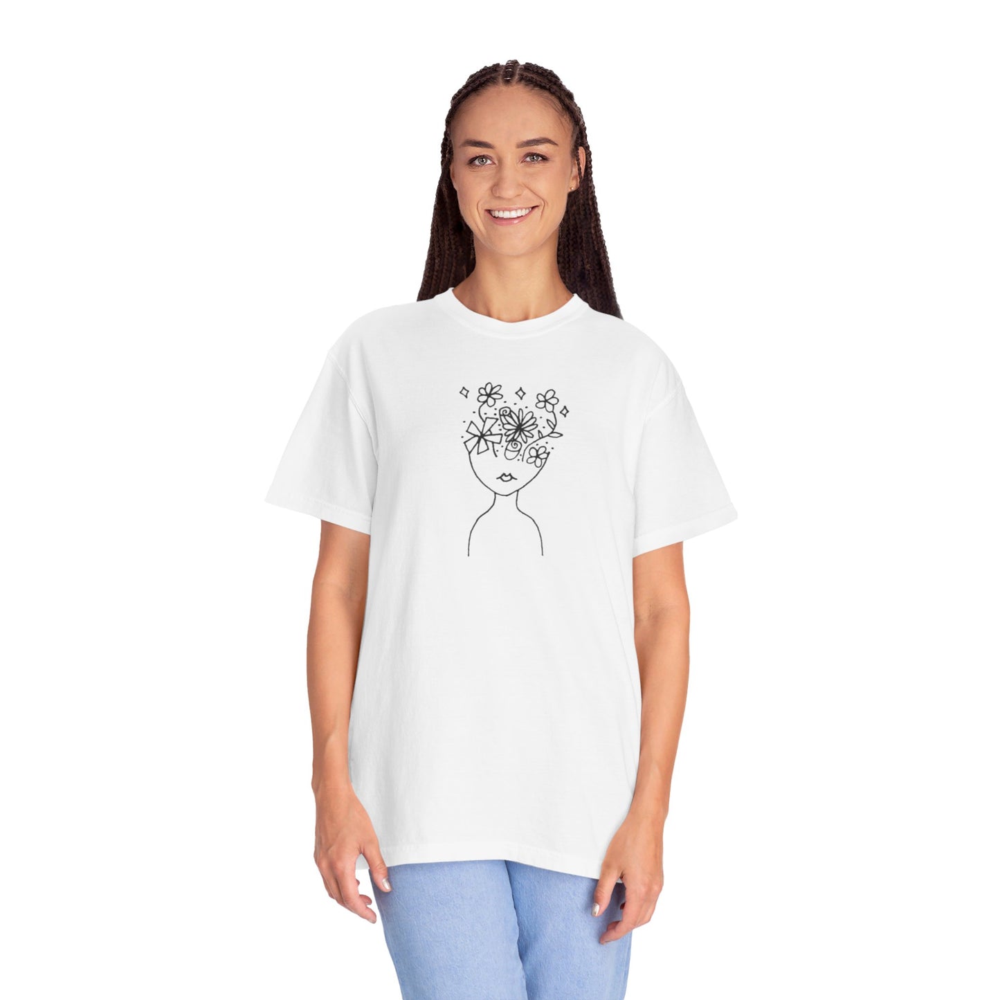 Into the Golden Hour by Maleeh Molstad limited edition unisex garment-dyed t-shirt ~ Understanding