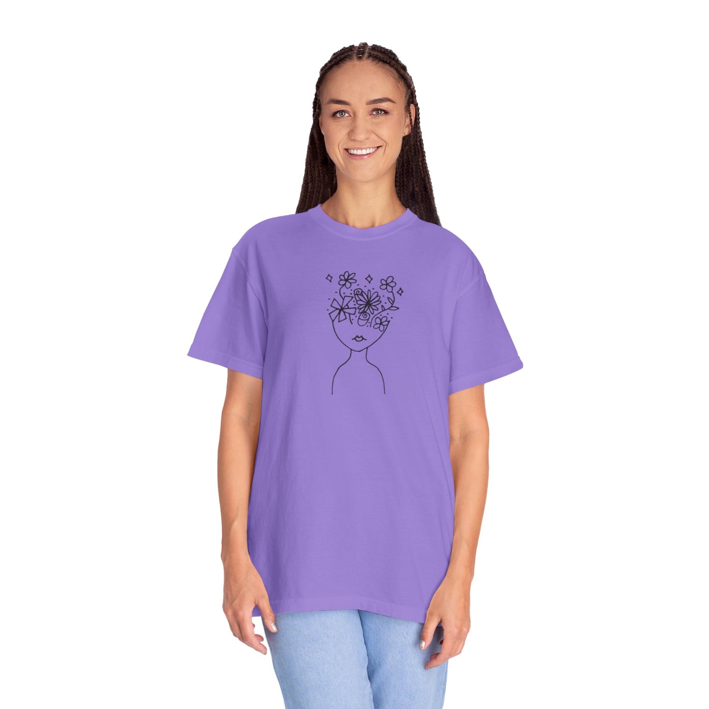 Into the Golden Hour by Maleeh Molstad limited edition unisex garment-dyed t-shirt ~ Understanding