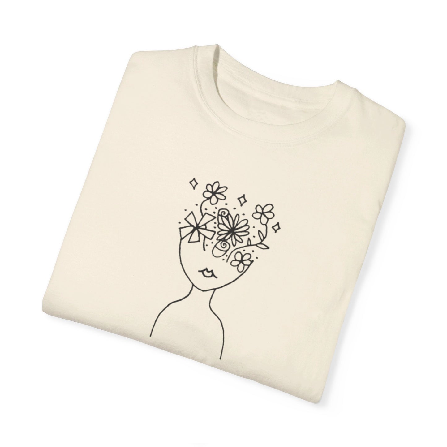 Into the Golden Hour by Maleeh Molstad limited edition unisex garment-dyed t-shirt ~ Understanding