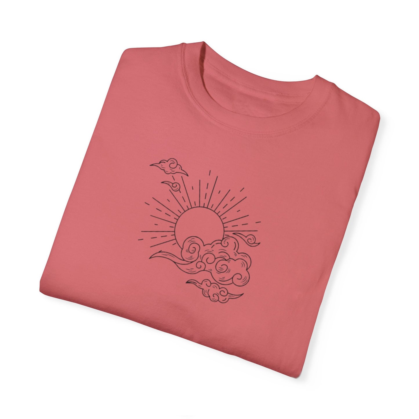 Where The Stars Shine Indigo Blue by Maleeh Molstad unisex garment-dyed t-shirt ~ Optimistic