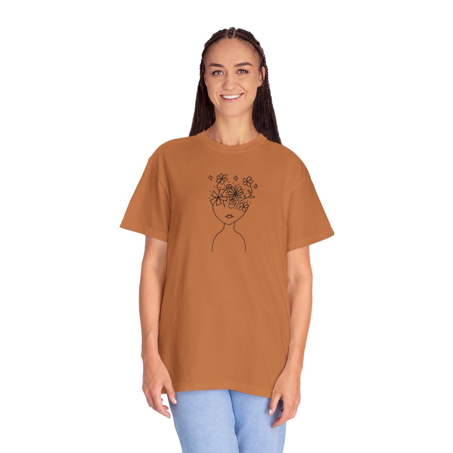 Into the Golden Hour by Maleeh Molstad limited edition unisex garment-dyed t-shirt ~ Understanding