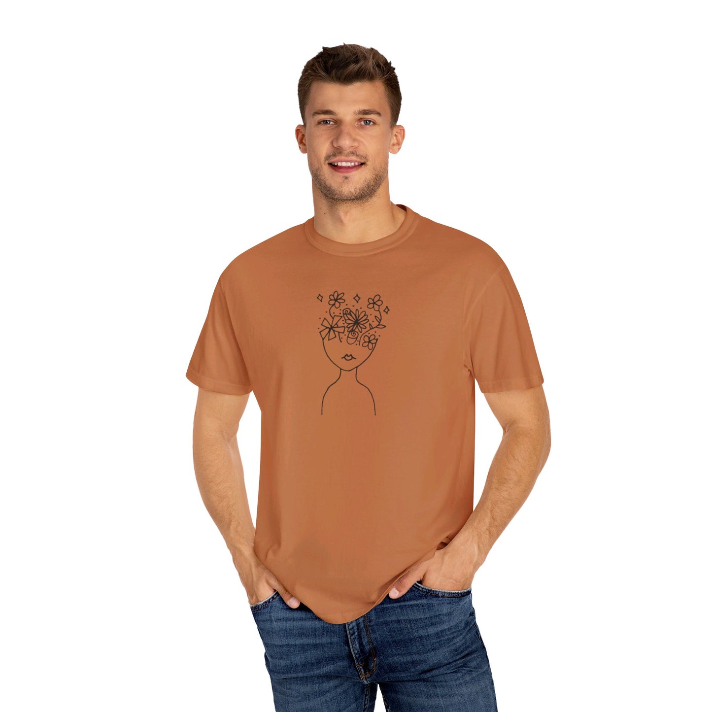 Into the Golden Hour by Maleeh Molstad limited edition unisex garment-dyed t-shirt ~ Understanding