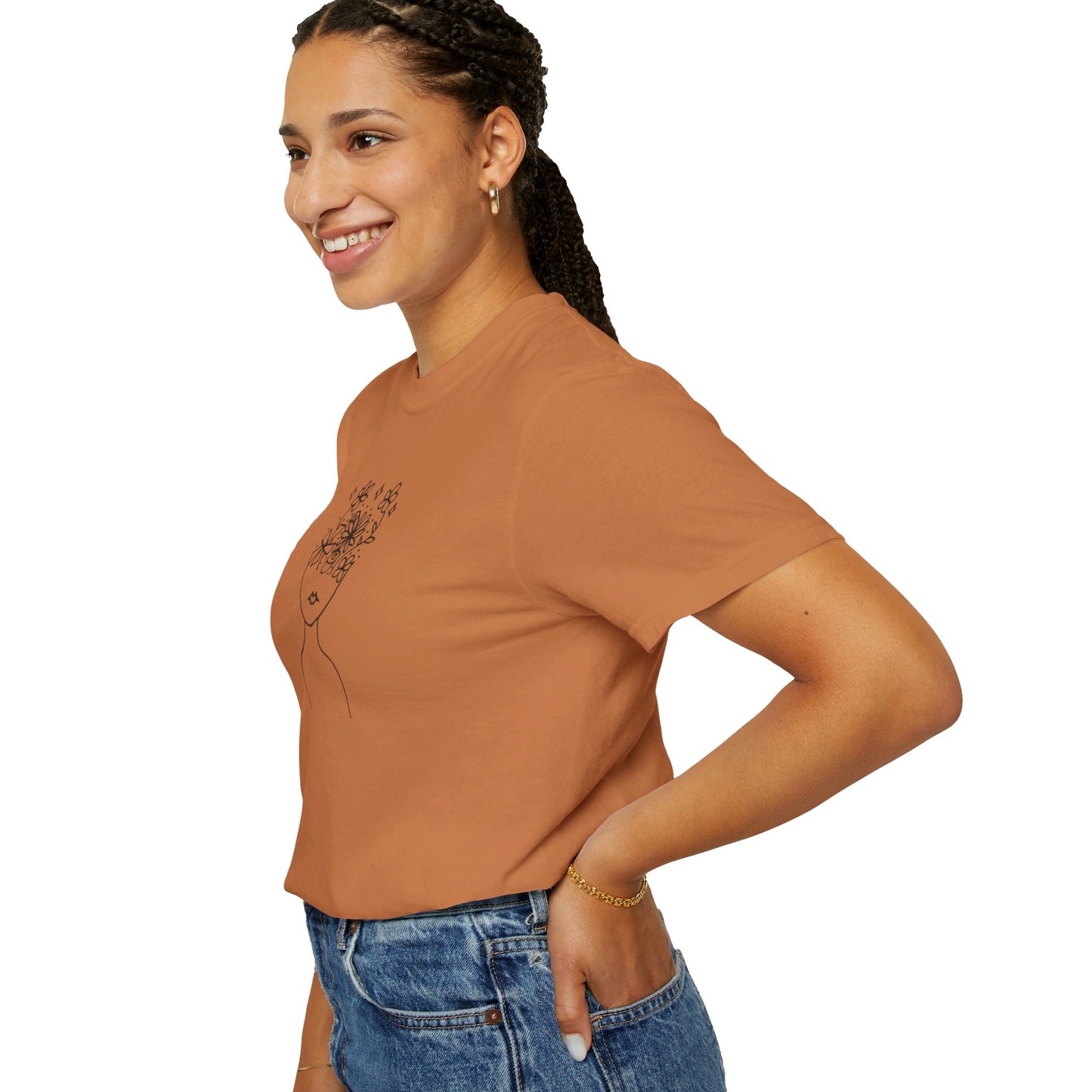 Into the Golden Hour by Maleeh Molstad limited edition unisex garment-dyed t-shirt ~ Understanding