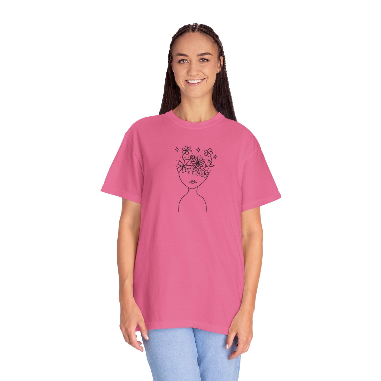 Into the Golden Hour by Maleeh Molstad limited edition unisex garment-dyed t-shirt ~ Understanding