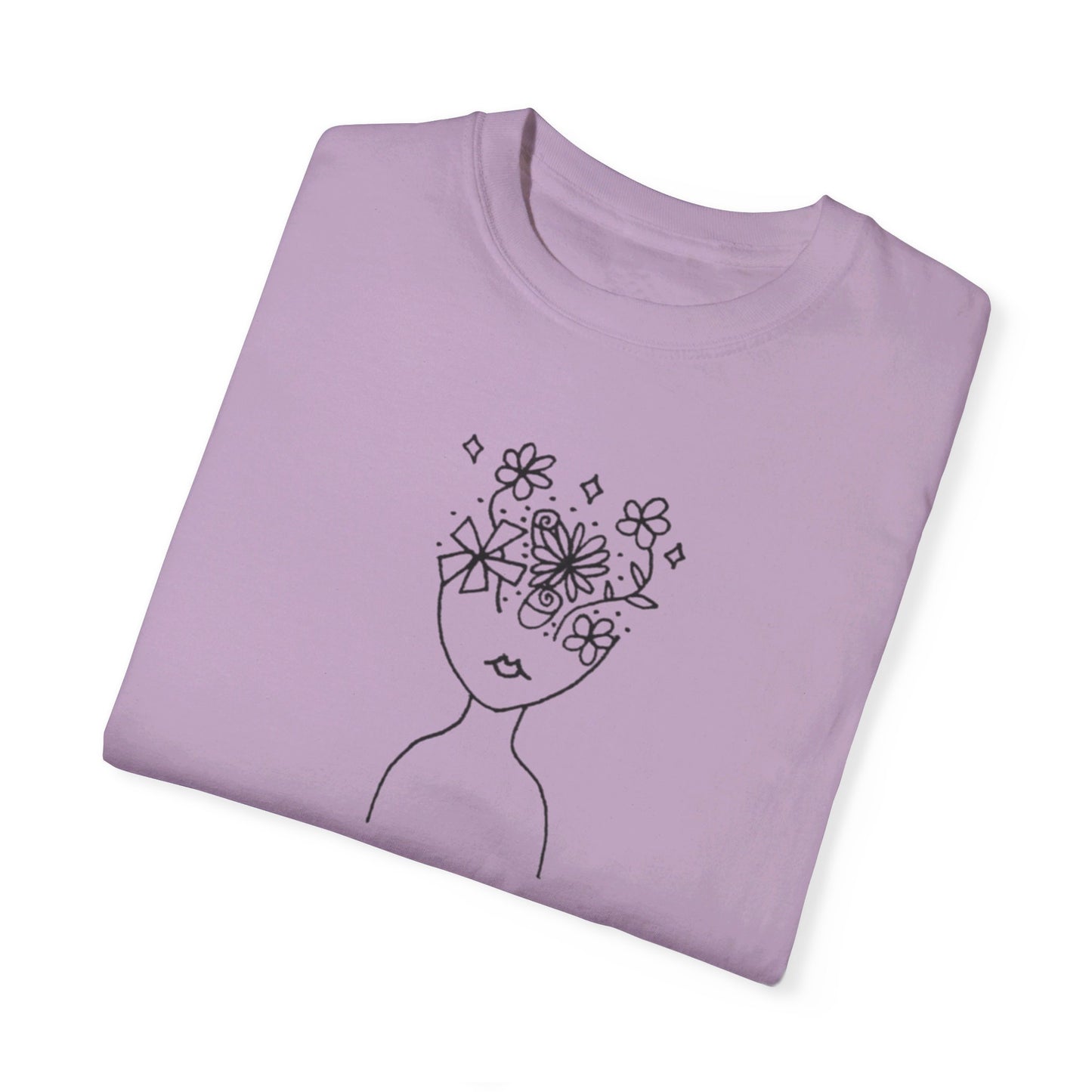Into the Golden Hour by Maleeh Molstad limited edition unisex garment-dyed t-shirt ~ Understanding
