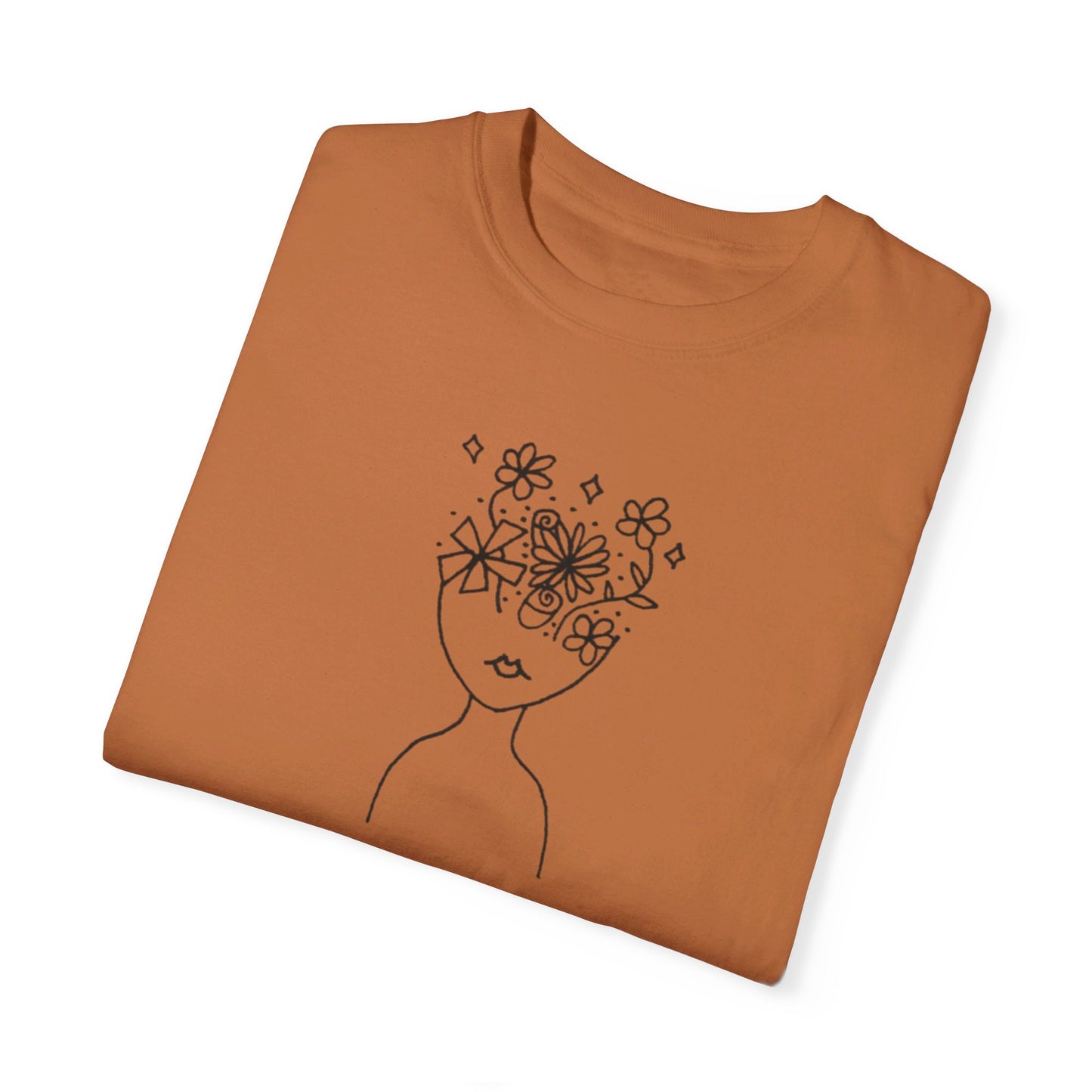 Into the Golden Hour by Maleeh Molstad limited edition unisex garment-dyed t-shirt ~ Understanding